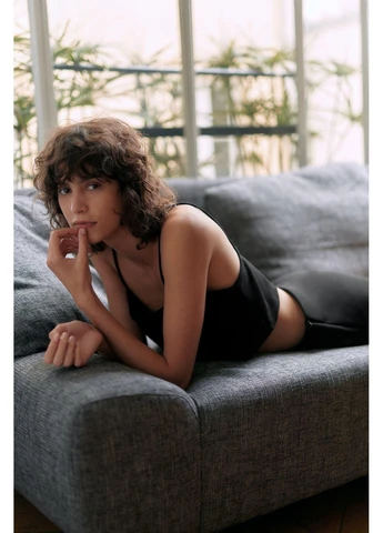 Топ лето,черный, Zara (297574196)