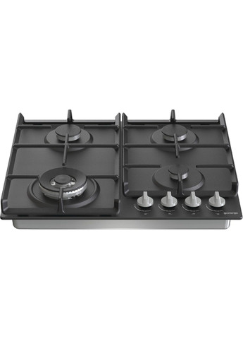 Варильна поверхня газова, 60см, чавун, чорний Gorenje (316391148)