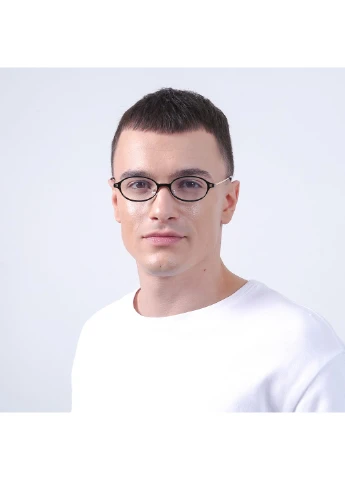 Іміджеві окуляри Еліпси чоловічі 713-178 LuckyLOOK 713-178М (322789674)
