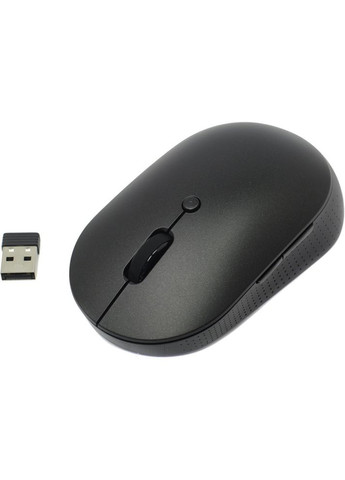 Мышка беспроводная Wireless Mouse Silent Edition 2 режимная черная Xiaomi (284420248)