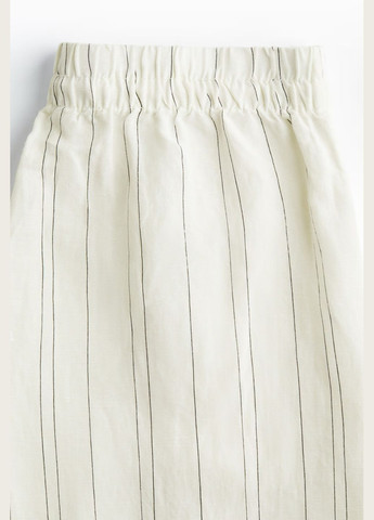 Льняные штаны H&M вільний крій (329142003)