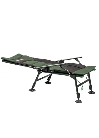 Складне карпове крісло Expert SL-113 (590х660х1080-1200 мм), оливкове, з підголовником Ranger (395598568)