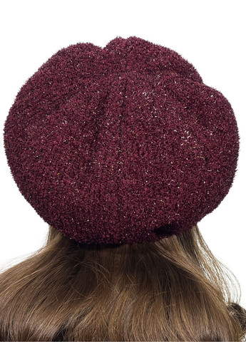 Женский берет на трикотажной основе с натуральным мехом норки Меховой Стиль Восьмиклинка (229461766)