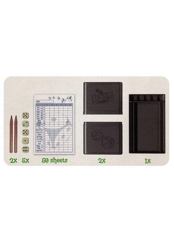 Настольная игра «Игральные кубики» комбинированный Lidl (336547057)