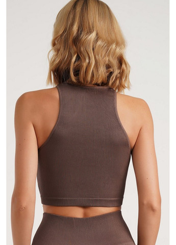 Топ-халтер в рубчик Halter Top Rib Giulia — 354778081