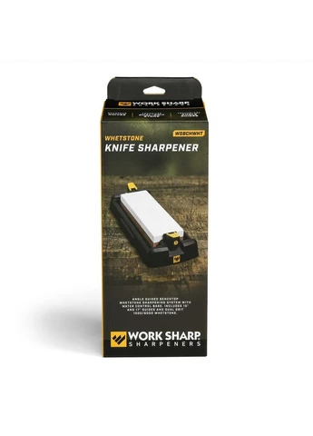 Точилка механічна Benchtop Whetstone Sharpener WSBCHWHT-I, зернистість 1000/6000 грит, для кухонних ножів Work Sharp (395899824)