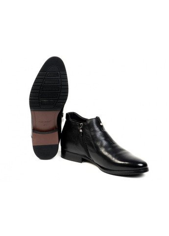Черные зимние ботинки 7164156 цвет черный Carlo Delari