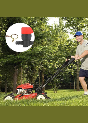 Пластиковий бензиновий кран 7 шт для 1/4 дюймового шланга з хомутами No Brand (303427641)