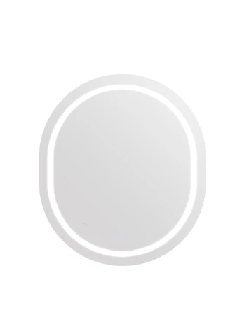 Зеркало Gemini 800х700 с LED-подсветкой Touch, с антизапотеванием, с диммером, рев. цв. температуры (3000-6500K) Reverse Qtap (396800409)