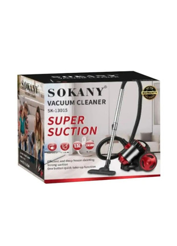 Контейнерний пилосос 2000 Вт, 1,5 л, SK-13015 Sokany (347302772)