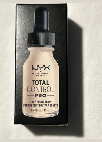 Тональна основа NYX Professional Total Control Pro Drop Foundation (13 мл) Pale (TCPDF 01) NYX Professional Makeup (280266066)