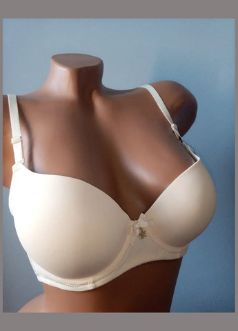 Бежевий бюстгальтер чашка в (2) пуш-ап FNNISS з кісточками