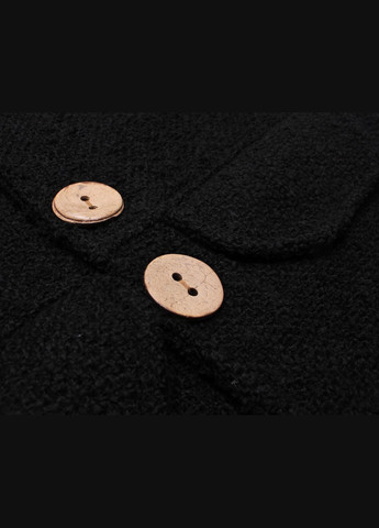 Чорне демісезонне Пальто 3162 Чорний RG