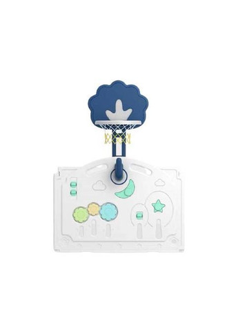 Манеж с баскетбольным кольцом 123х123х62 см Разноцветный (1337558870) No Brand (369458222)