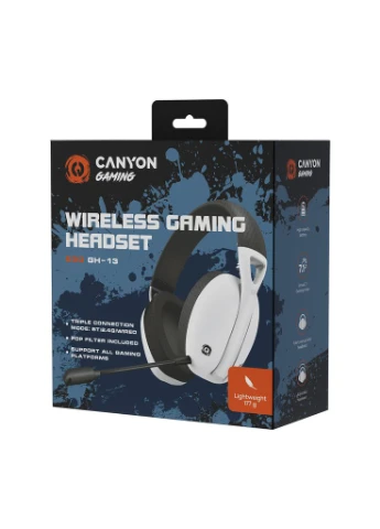 Наушники GH-13 Ego Wireless Gaming 7.1 White (CND-SGHS13W) Canyon (383420414)