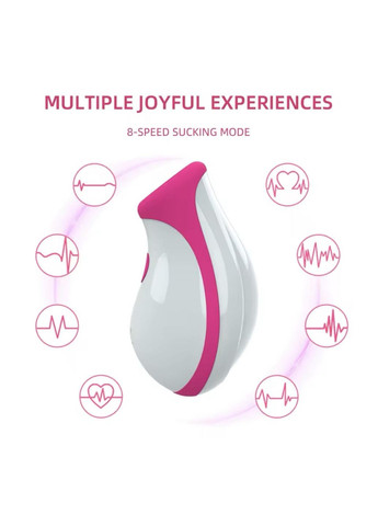 8-скоростная вибрационная присоска, стимулятор клитора, женский мастурбатор, секс-игрушки для женщин No Brand (307908960)