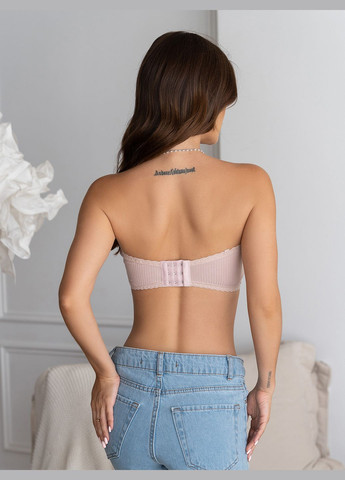 Рожевий топ бюстгальтер Magnet без кісточок трикотаж