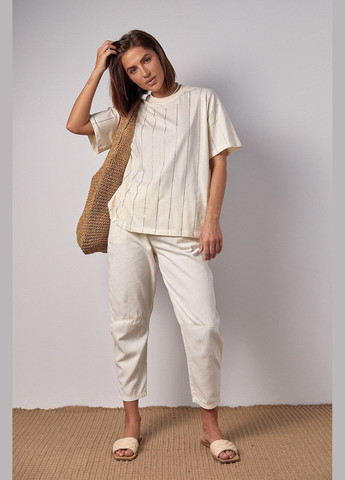 Футболка с термостразами Lurex - (323201696)