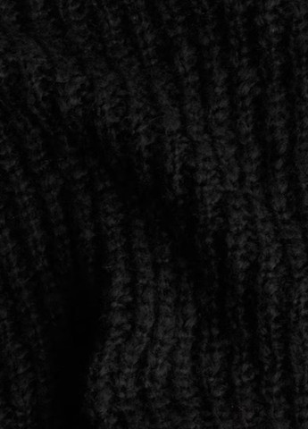 Чорна повсякденний сукня H&M однотонна