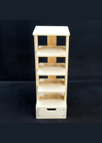 Полка для обуви из дерева Бувре 5 бланже (ПДО-501901) No Brand (327846503)