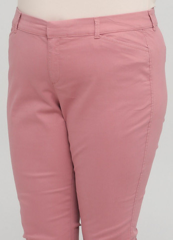 Розовые кэжуал демисезонные брюки Old Navy