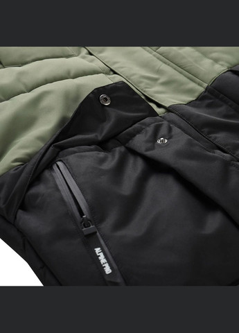 Куртка мужская Egyp Черный-Зеленый Alpine Pro (278272749)