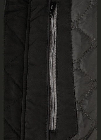 Черная демисезонная куртка мужская 82525 черный shop (2000990945785) Demos