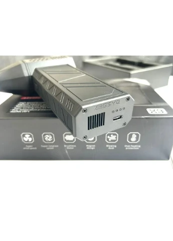Мощный вентилятор на аккумуляторе Super Power Turbo Fan X3 No Brand (391477771)