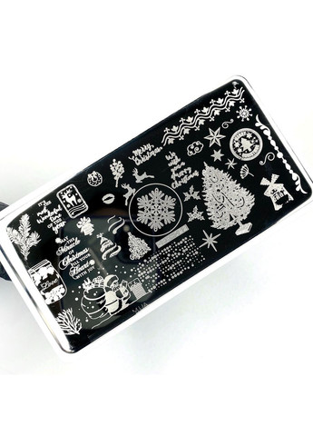 Пластина для стемпінгу ZJOY-SPH022 Новий Рік, Різдво, New Year, Christmass SPH (307923191)