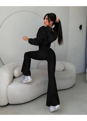 💎 Стильний костюм-трійка з замшу – кофта, корсет та лосини Розмірна сітка в описі DK/DL Мода без кордонів (359912700)