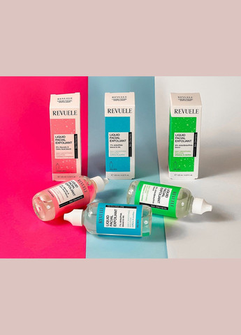 суміш 7% AHA/PHA+ HA 125 мл REVUELE Ексфоліант рідкий для обличчя (322063865)