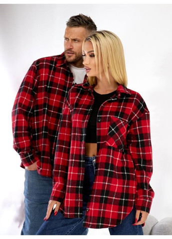 Красная рубашка No Brand