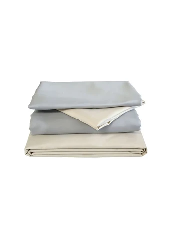 Комплект постельного белья Двуспальный 180*220 Beige/Light gray Soho (393336135)