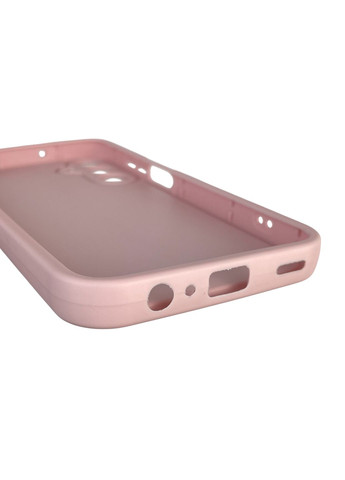 Чехол силиконовый Soft Touch с 3D принтом для Galaxy A15 (SM-A155M) пудровый (Полная защита камеры) Samsung (373670731)