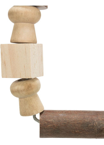 Іграшка для птахів Гойдалки з мотузкою 13х19 см 5828 Trixie (267147589)