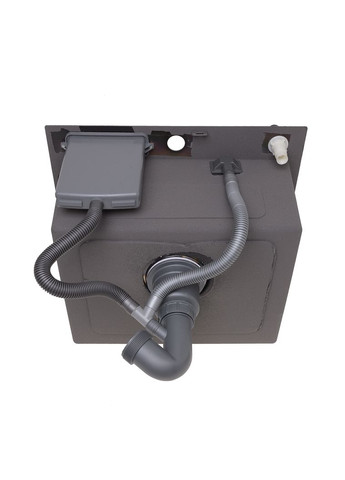 Накладна мийка для кухні з нержавійки 45 см Nett NS-5245 (352730055)