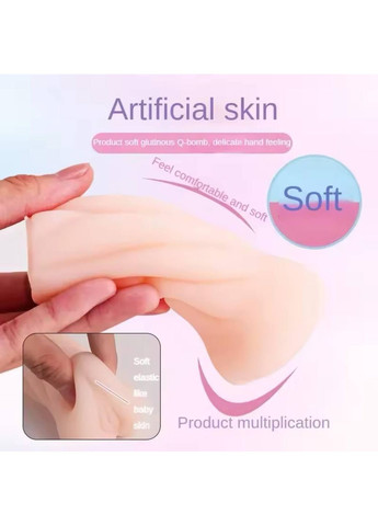 Мастурбато силіконова губи для чоловіків "Laska" No Brand (360899187)