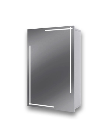 Дзеркальна шафа для ванної G7 - 50 (малюнок лінія) Seria A (372113738)