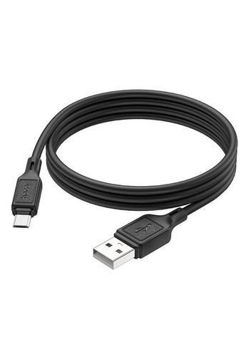 Кабель для зарядки Micro-USB Android X90 100см |2.4A| Чорний Hoco (337350794)
