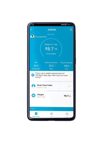 Весы напольные AD 8186 black Adler (347582538)