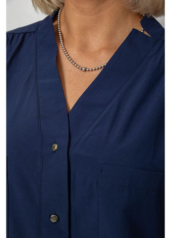 Синяя блуза Ager