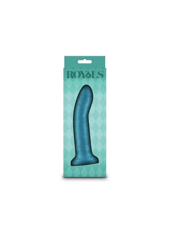 Дилдо Royals - 6" Charlie - Metallic Teal Ns Novelties (398647737)