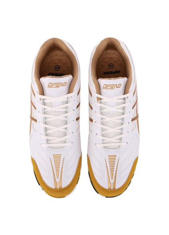 Футзалки взуття для міні-футболу 230770-5 Білий-золотий Difeno (344559360)