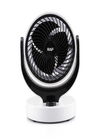 Електричний тепловентилятор R 1184 обігрівач з регулюванням потоку повітря 2000Вт Білий RAF (305836678)