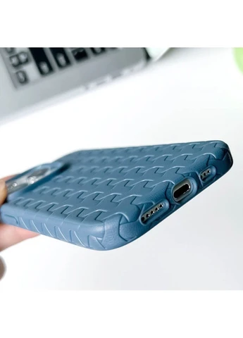 Чехол TPU Weaving для iPhone 15 Pro (6.1") Blue No Brand (382777901)