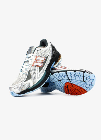 Серые всесезонные кроссовки мужские и женские new balance 1906r gray white black | нью беланс 1906r серые белые черные No Brand