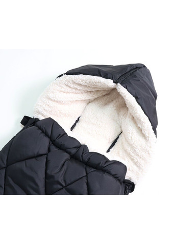 Теплий конверт XL Too, з флісу, чорний з кремовим () Kaiser 65763251 (328308900)