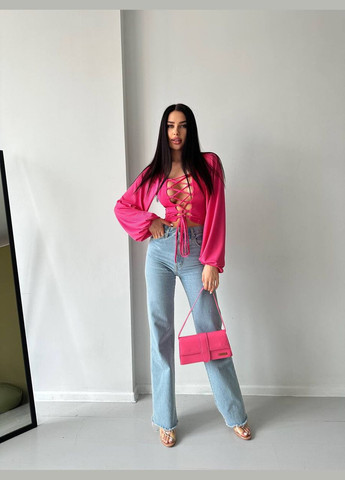 Малинова жіноча блузка No Brand