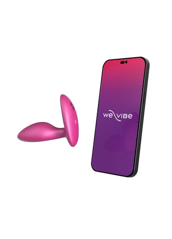 Анальна смарт-вібропробка Ditto+ Cosmic Pink з пультом ДУ We-Vibe (303911083)