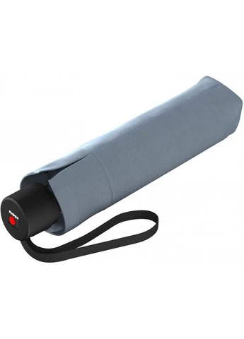 Серый зонт механический a.050 fog black heatshield kn95-7051-88082 Knirps (391925766)